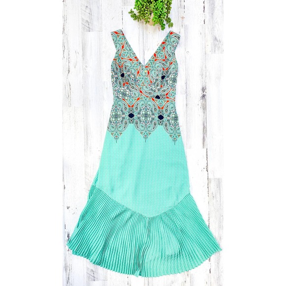 Anthropologie Dresses & Skirts - Anthropologie Maeve Canyon Creek Turquoise Dress